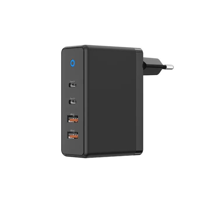Amazing Thing Thunder Pro GaN hálózati töltő - 2xUSB + 2xUSB-C - PD 100W fekete