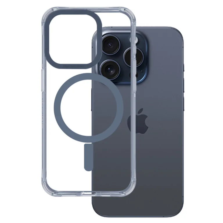 Amazing Thing Titan Edge MagSafe telefontok - iPhone 15 Pro Max kék