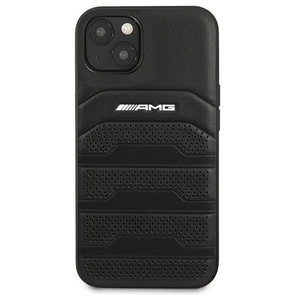 AMG-Leather-Debossed-Lines-telefontok-iPhone-14-Plus-fekete-2