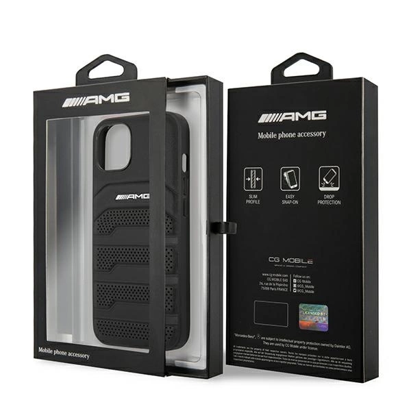 AMG-Leather-Debossed-Lines-telefontok-iPhone-14-Plus-fekete-7