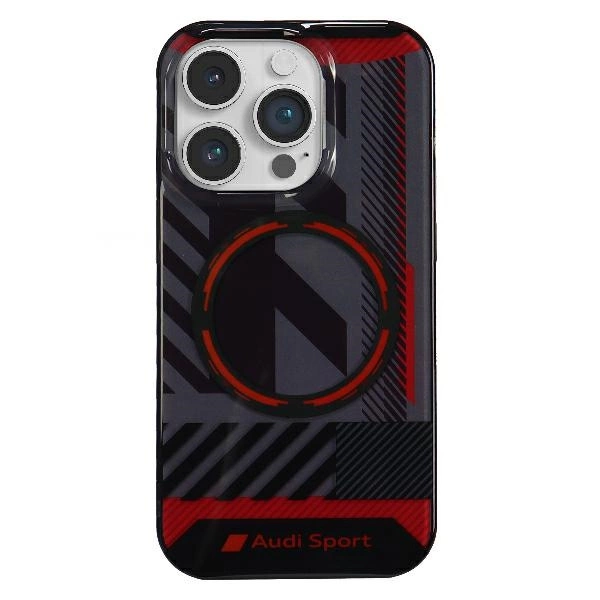 Audi IML Sport MagSafe Case telefontok - iPhone 14 Pro - fekete