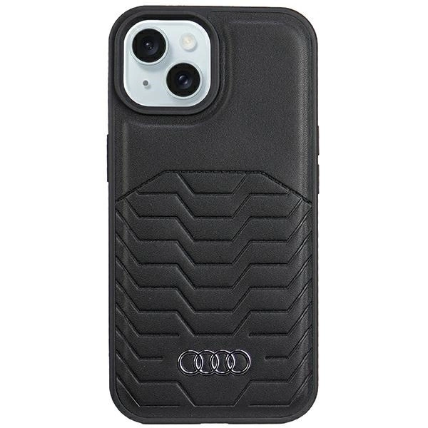 Audi Synthetic Leather telefontok - iPhone 15 Plus