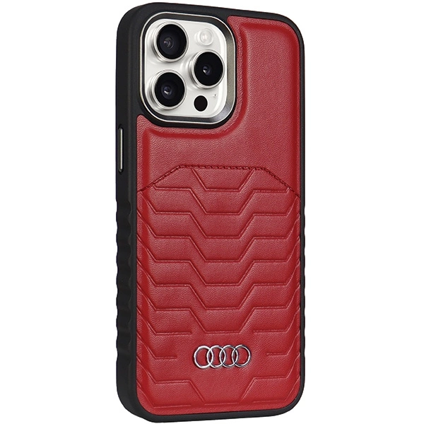 Audi-Synthetic-Leather-telefontok-iPhone-15-Pro-piros-5