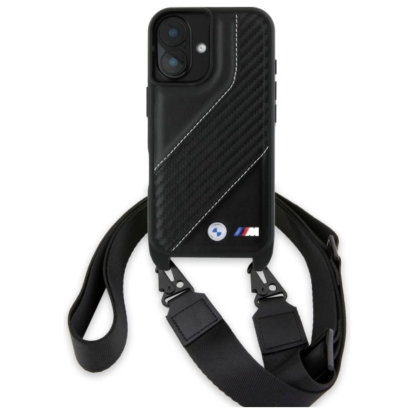 BMW-M-Edition-Carbon-Stripe-Strap-telefontok-iPhone-16-fekete-1
