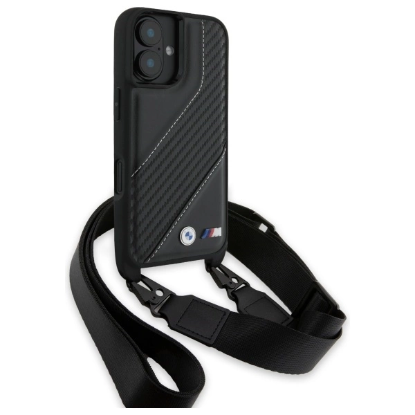BMW-M-Edition-Carbon-Stripe-Strap-telefontok-iPhone-16-fekete-2