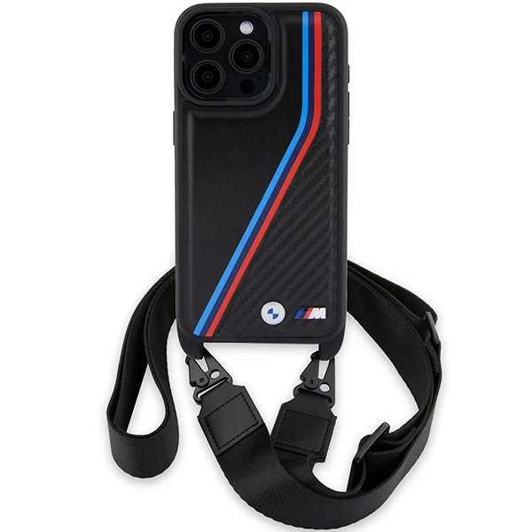 BMW-M-Edition-Carbon-Tricolor-Lines-Strap-telefontok-iPhone-15-Pro-fekete-1