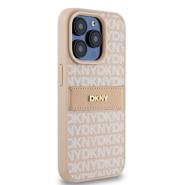 DKNY-Leather-Mono-Stripe-Metal-Logo-telefontok-iPhone-15-Pro-rozsaszin-3