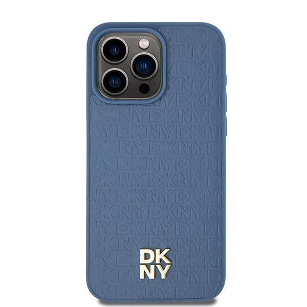 DKNY-Leather-Monogram-Pattern-Metal-Logo-MagSafe-telefontok-iPhone-15-Pro-Max-kek-2