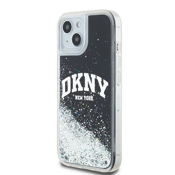 DKNY-Liquid-Glitter-Big-Logo-telefontok-iPhone-14-fekete-1