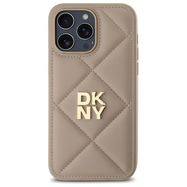 DKNY-Quilted-Stack-Logo-telefontok-iPhone-14-Pro-bezs-2