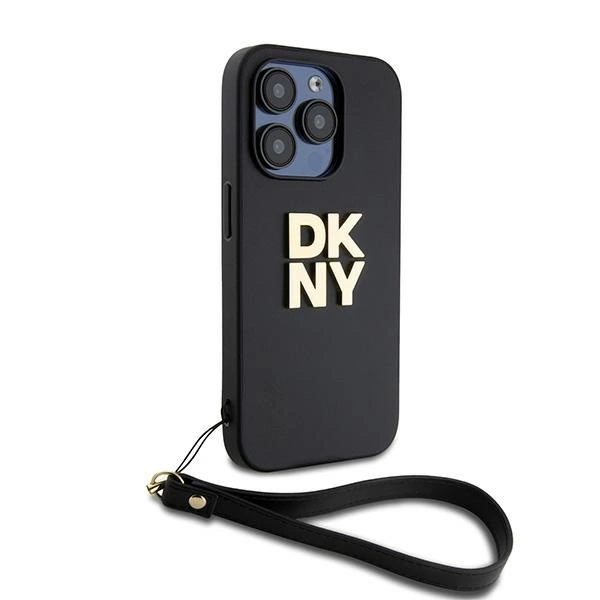 DKNY-Wrist-Strap-Stock-Logo-telefontok-iPhone-15-Pro-fekete-1
