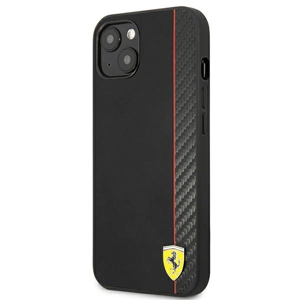 Ferrari-On-Track-Carbon-Stripe-telefontok-iPhone-13-mini-fekete-1