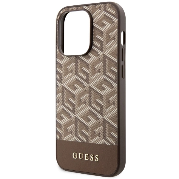Guess-GCube-Stripes-MagSafe-telefontok-iPhone-14-Pro-Max-barna-5