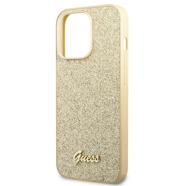 Guess-Glitter-Script-telefontok-iPhone-14-Pro-arany-5