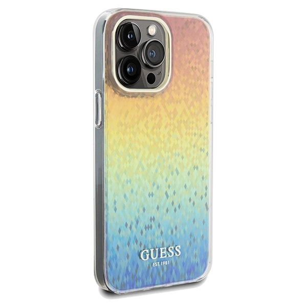 Guess-IML-Faceted-Mirror-Disco-Iridescent-telefontok-iPhone-13-Pro-13-szines-3