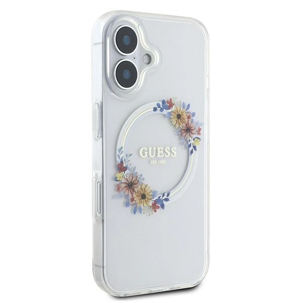 Guess-IML-Flowers-Wreatch-MagSafe-telefontok-iPhone-16-atlatszo-3