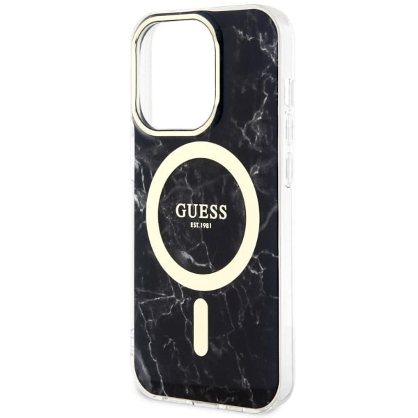 Guess-Marble-MagSafe-telefontok-iPhone-14-Pro-Max-fekete-5
