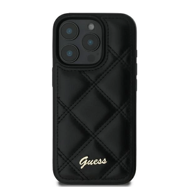 Guess-Quilted-Metal-Logo-telefontok-iPhone-16-Pro-fekete-2