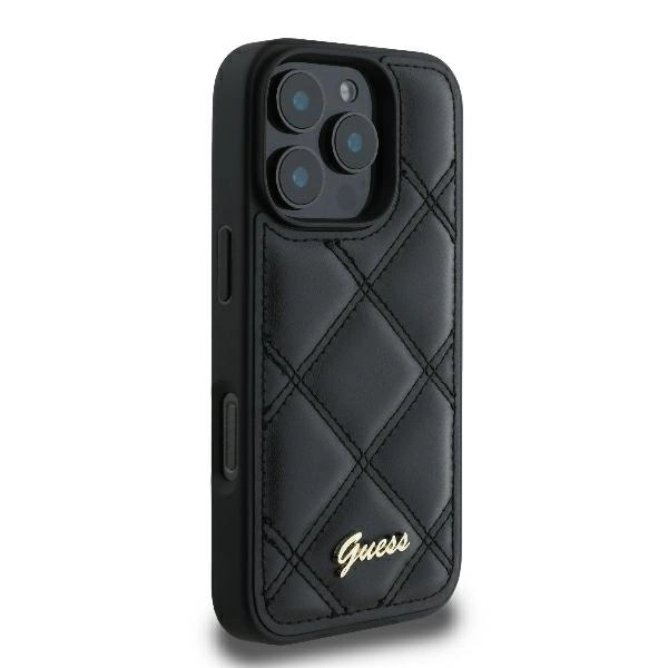 Guess-Quilted-Metal-Logo-telefontok-iPhone-16-Pro-fekete-3