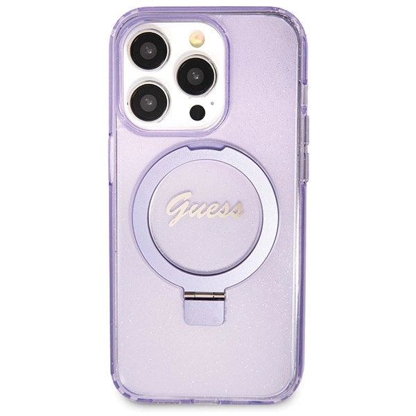 Guess-Ring-Stand-Script-Glitter-MagSafe-telefontok-iPhone-13-Pro-13-viola-2