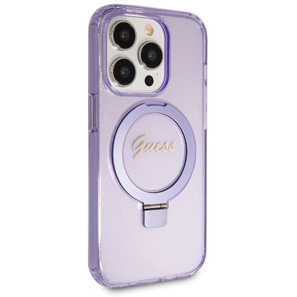 Guess-Ring-Stand-Script-Glitter-MagSafe-telefontok-iPhone-13-Pro-13-viola-3