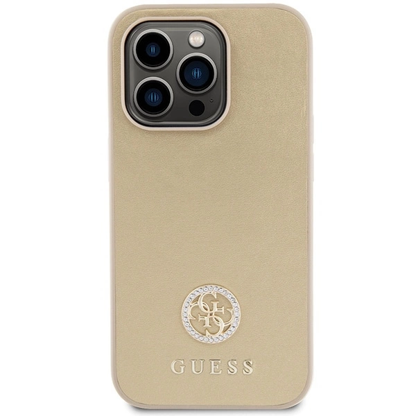 Guess-Strass-Metal-Logo-telefontok-iPhone-15-Pro-arany-2
