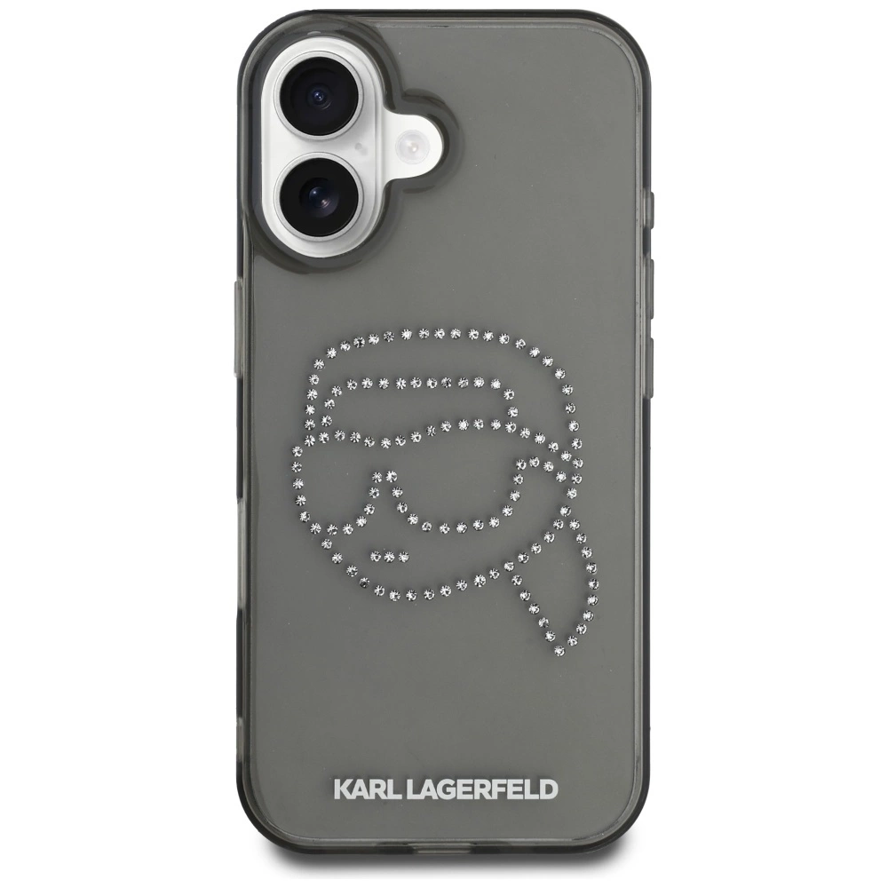 IML-Rhinestones-Karl-Head-telefontok-iPhone-16-fekete-2
