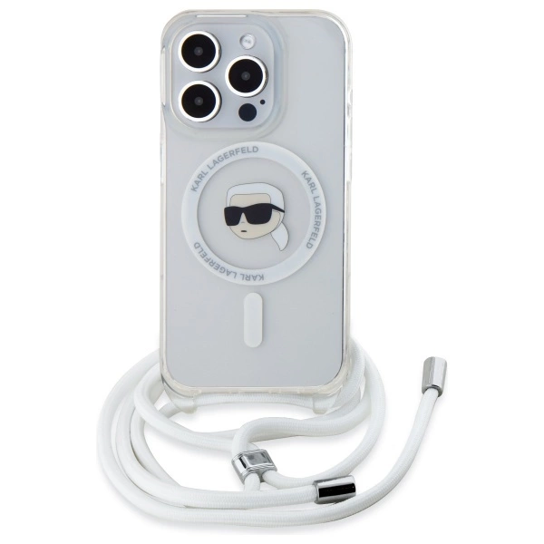 Karl-Lagerfeld-Crossbody-IML-Karl-Head-MagSafe-telefontok-iPhone-16-Pro-atlatszo-1