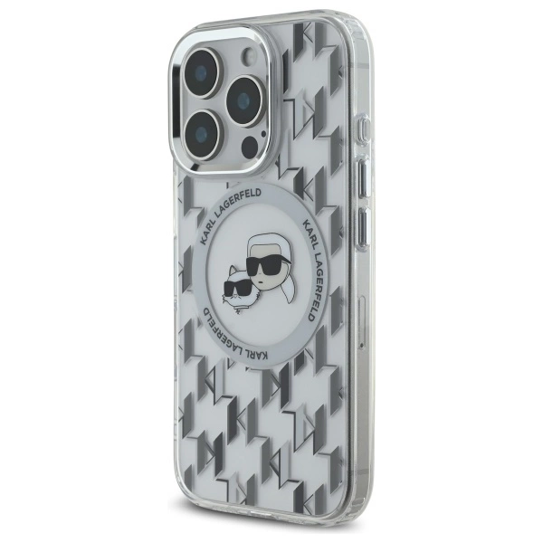 Karl-Lagerfeld-IML-Monogram-Karl-Choupette-Head-MagSafe-telefontok-iPhone-16-Pro-atlatszo-1