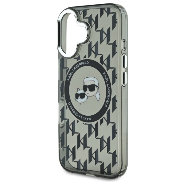 Karl-Lagerfeld-IML-Monogram-Karl-Choupette-Head-MagSafe-telefontok-iPhone-16-fekete-5