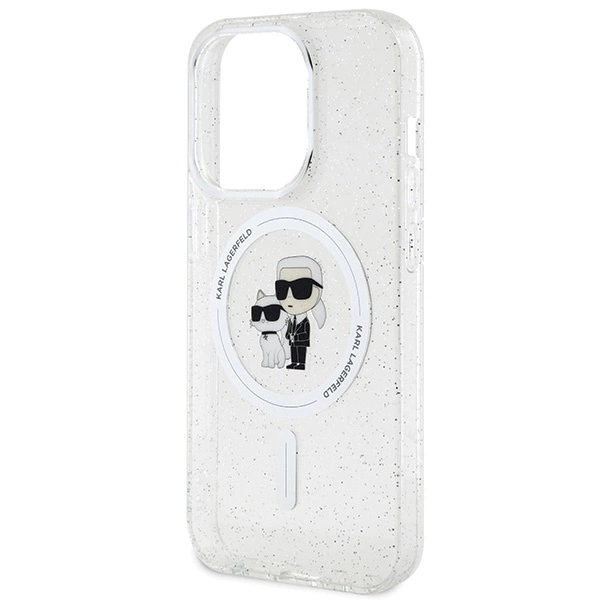 Karl-Lagerfeld-KarlChoupette-Glitter-MagSafe-telefontok-iPhone-15-Pro-atlatszo-5