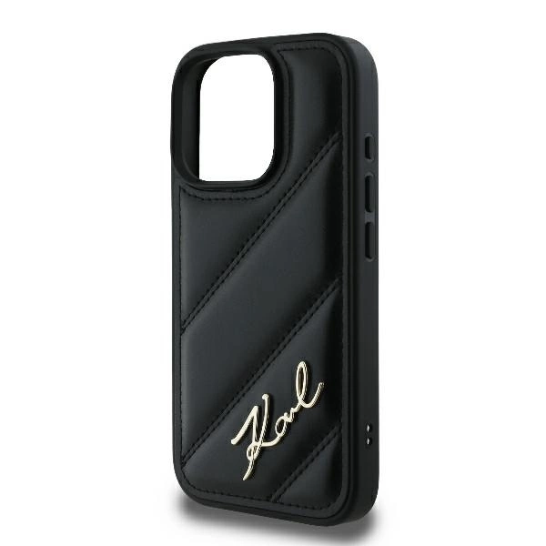 Karl-Lagerfeld-Quilted-Signature-telefontok-iPhone-16-Pro-fekete-5