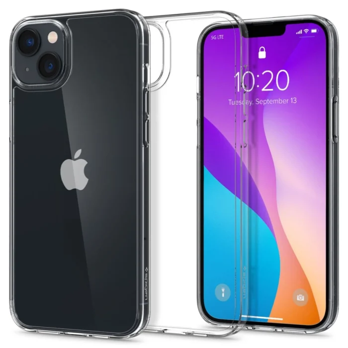 Spigen Airskin Hybrid telefontok - iPhone 14 Plus - átlátszó