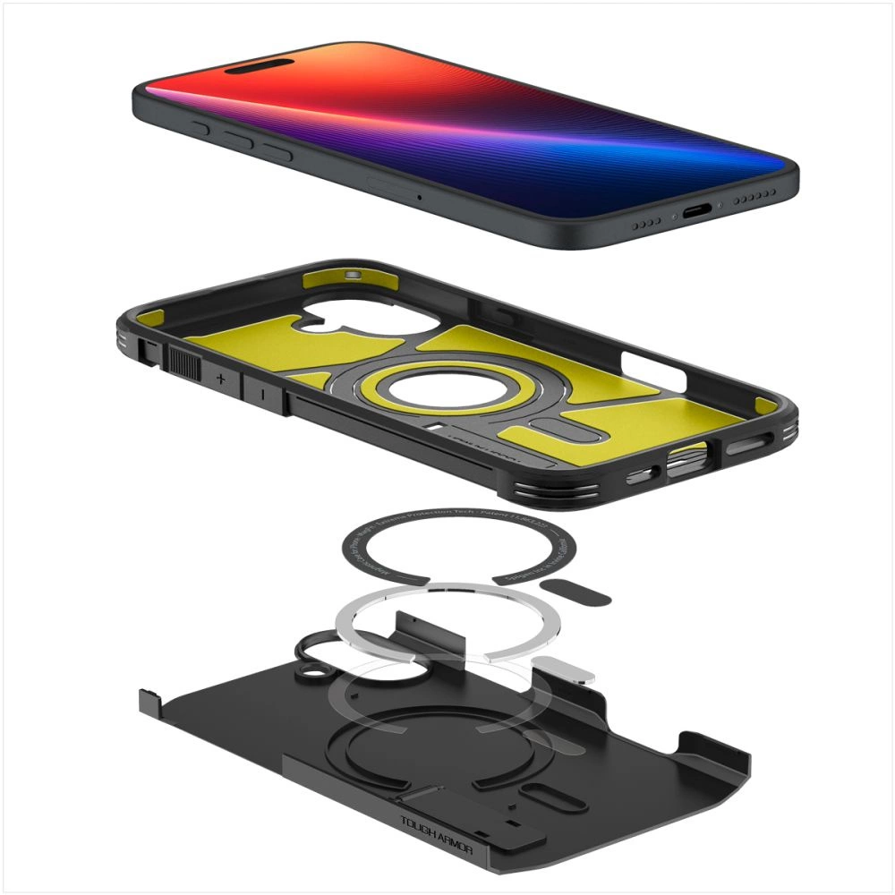 Spigen-Tough-Armor-MagSafe-telefontok-iPhone-16-fekete-9