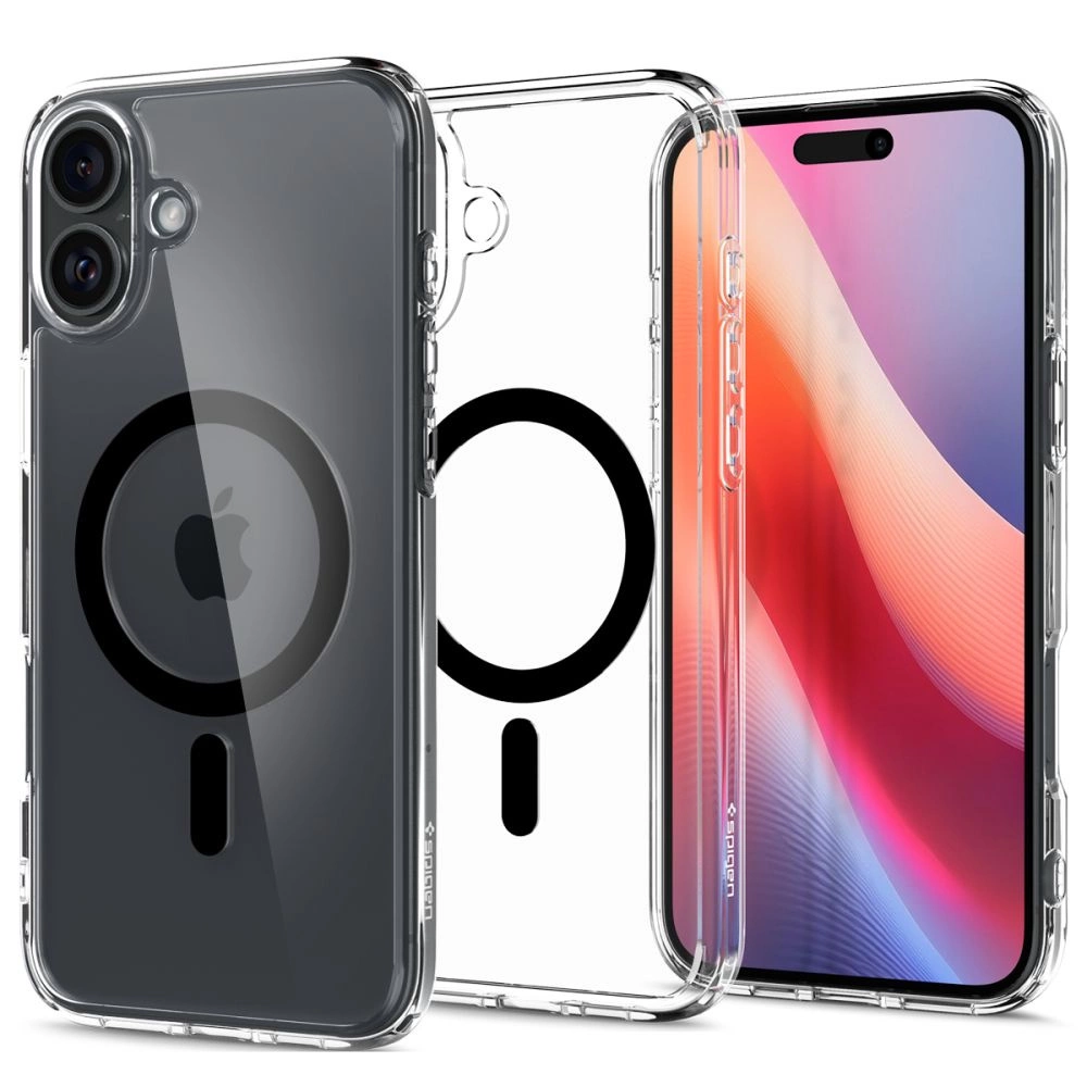 Spigen Ultra Hybrid Mag telefontok - iPhone 16 Plus - fekete Spigen Ultra Hybrid Mag telefontok - iPhone 16 Plus - fekete
