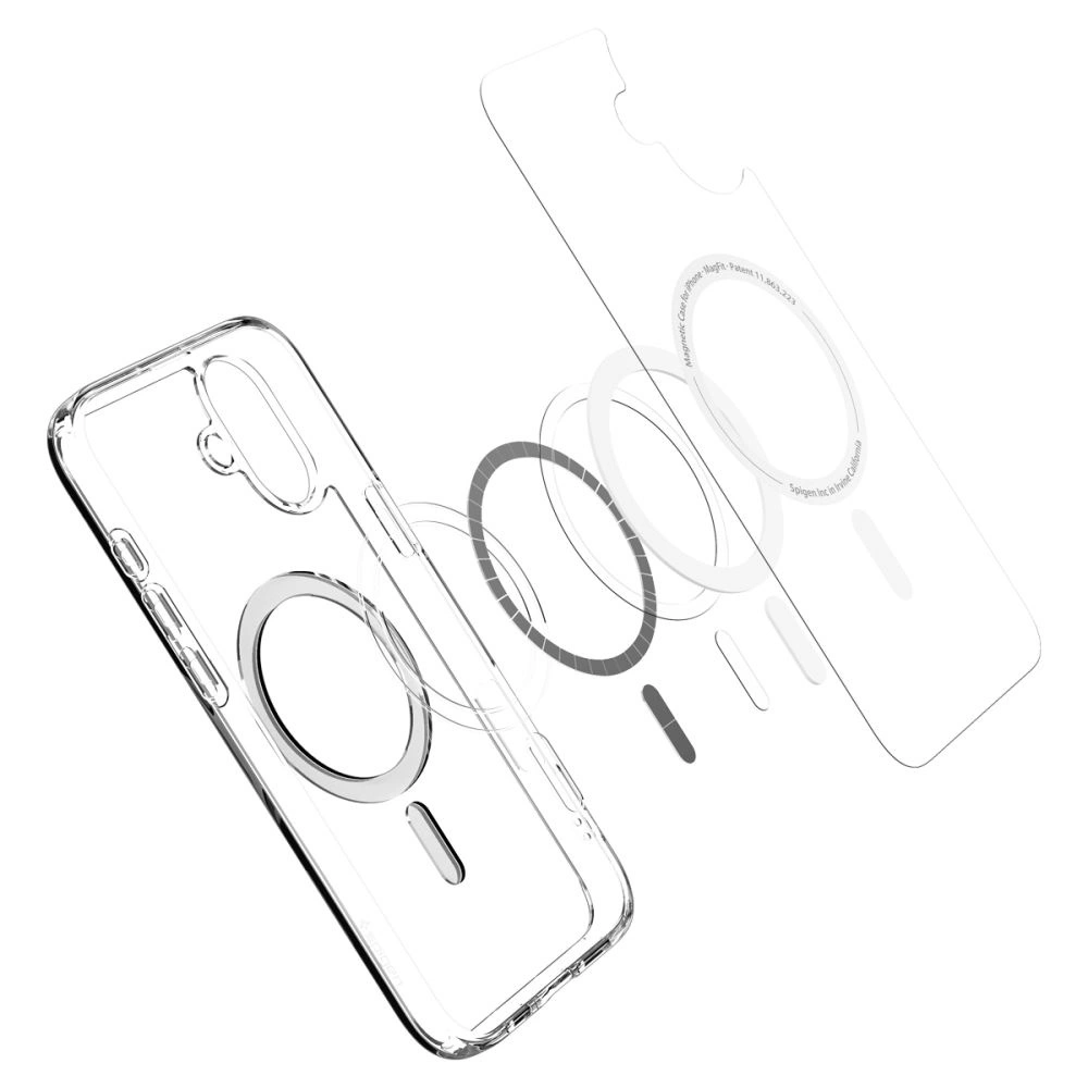 Spigen-Ultra-Hybrid-Mag-telefontok-iPhone-16-feher-8