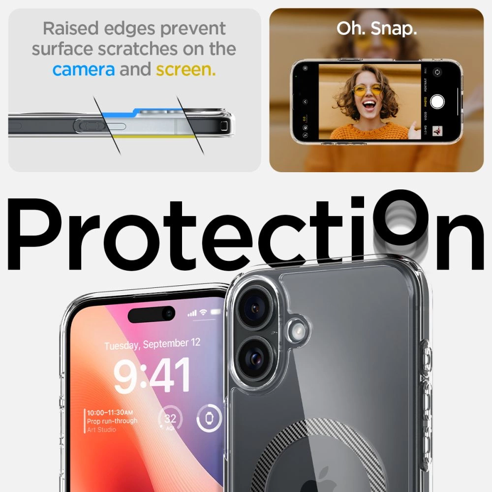 Spigen-Ultra-Hybrid-Mag-telefontok-iPhone-16-szurke-7