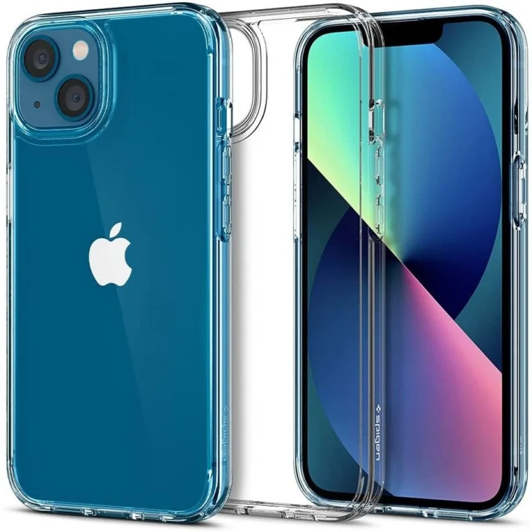 Spigen Ultra Hybrid telefontok - iPhone 13 mini - átlátszó