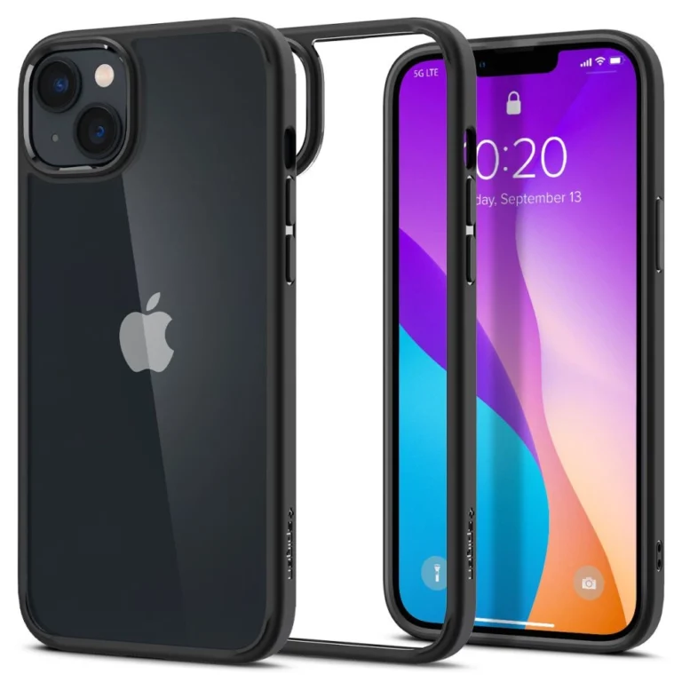 Spigen Ultra Hybrid telefontok - iPhone 14 Plus - fekete