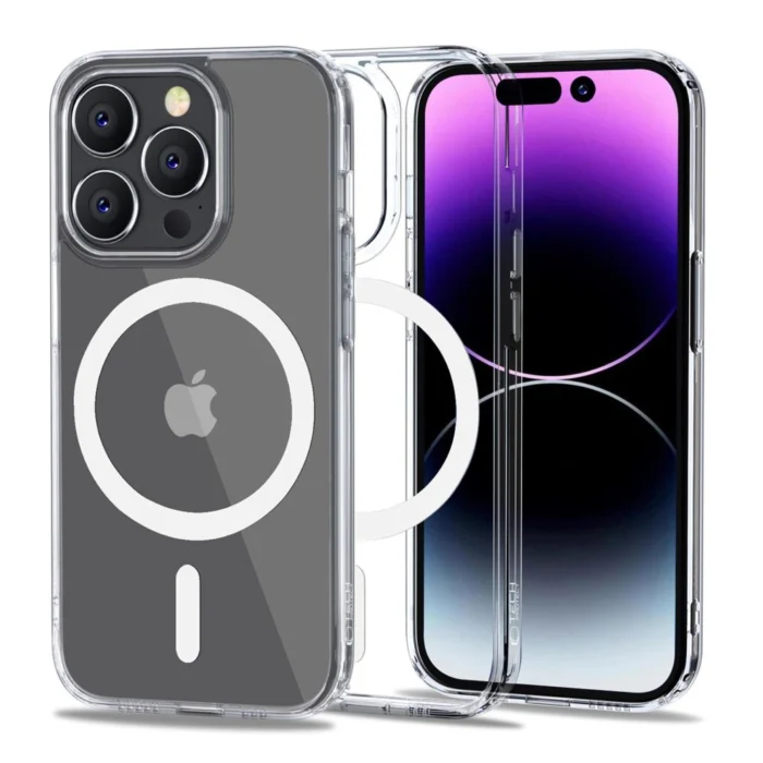 Tech-Protect FlexAir Hybrid MagSafe telefontok - iPhone 14 Pro Max - átlátszó