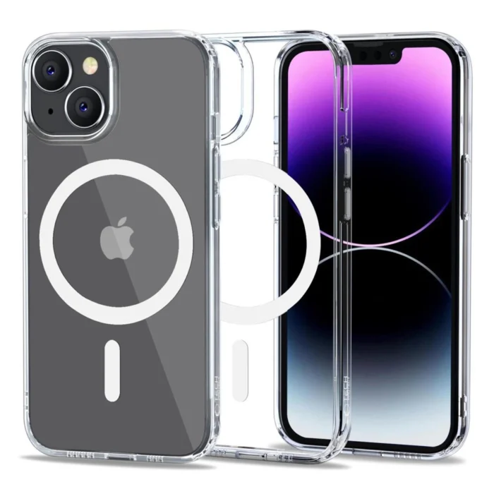 Tech-Protect FlexAir Hybrid MagSafe telefontok - iPhone 14 - átlátszó