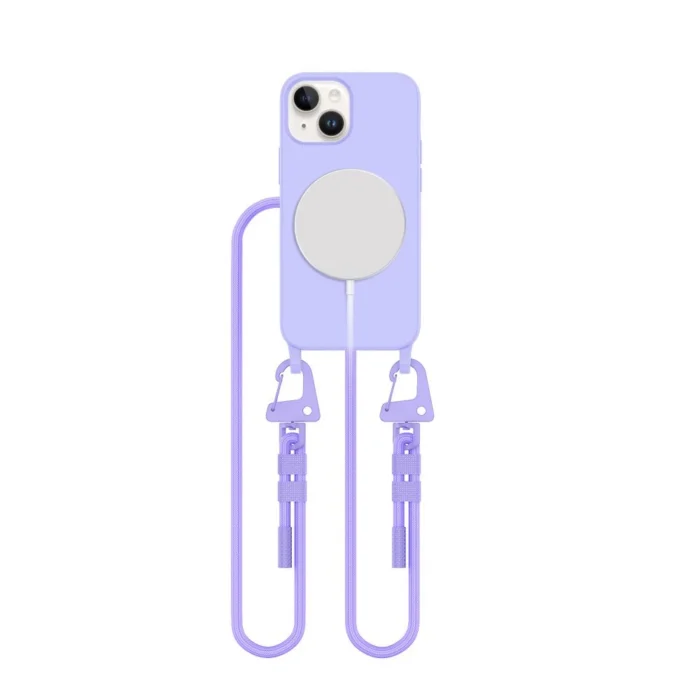 Tech-Protect MagNecklace MagSafe telefontok - iPhone 13 Pro - viola