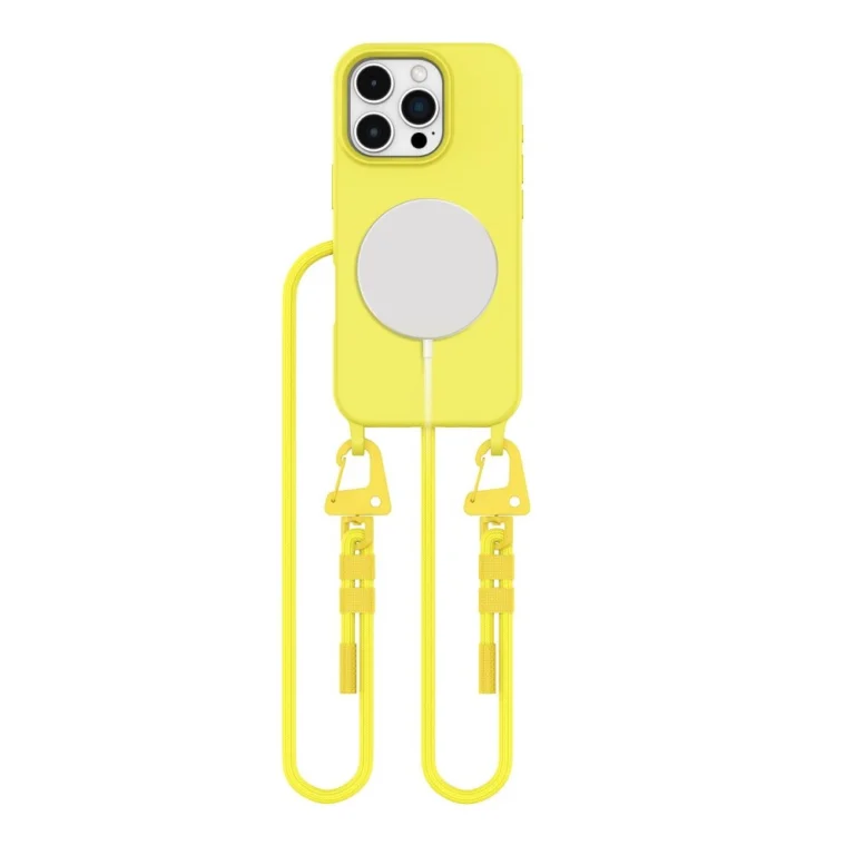 Tech-Protect MagNecklace MagSafe telefontok - iPhone 16 Pro Max - sárga