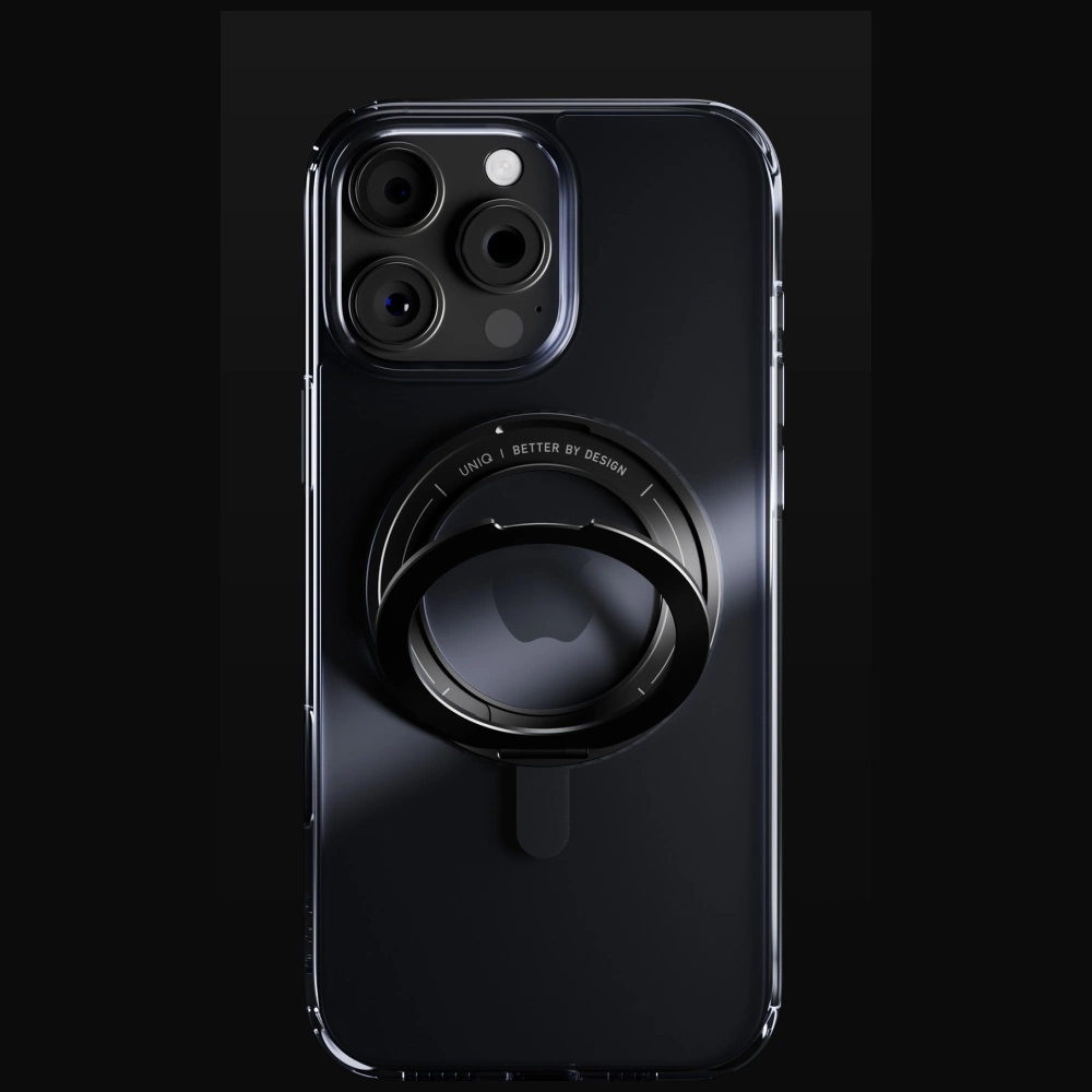 UNIQ-Swivix-360-Rotating-Kickstand-telefontok-iPhone-16-Pro-fekete-3