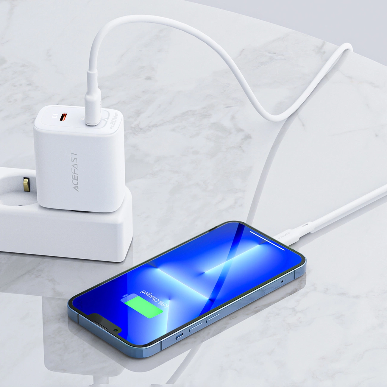 Acefast-A25-halozati-tolto-1x-USB-A-1x-USB-C-20W-feher-11