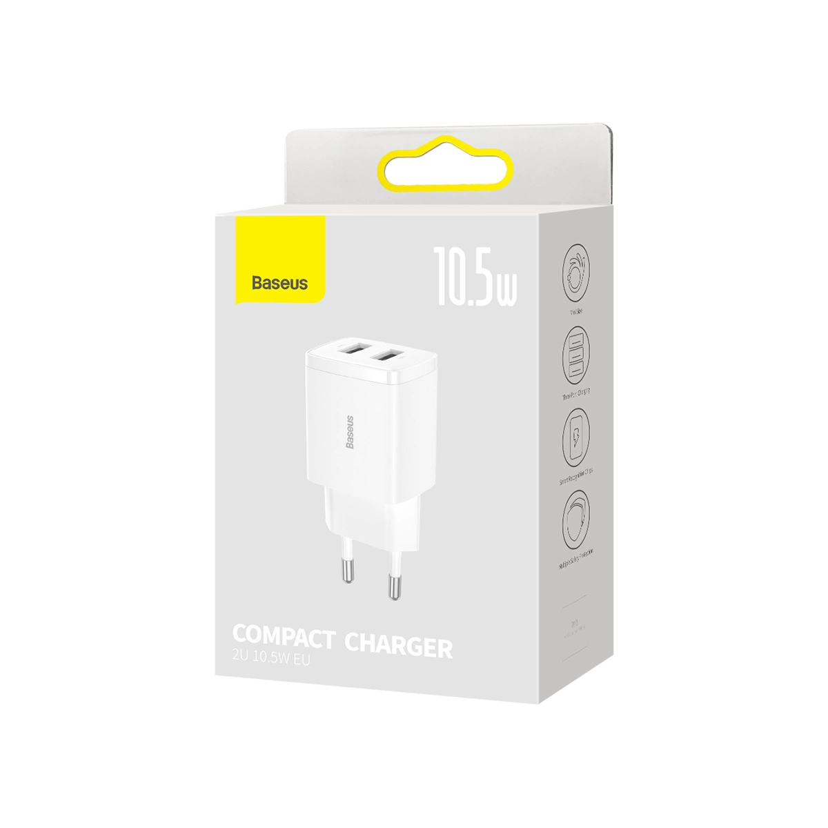 Baseus-Compact-CCXJ010202-halozati-tolto-2x-USB-A-10.5W-feher-6
