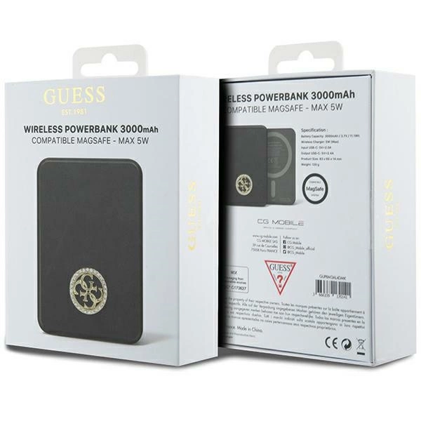 Guess-4G-Strassed-Metal-Logo-–-powerbank-3000-mAh-MagSafe-5W-–-fekete-4