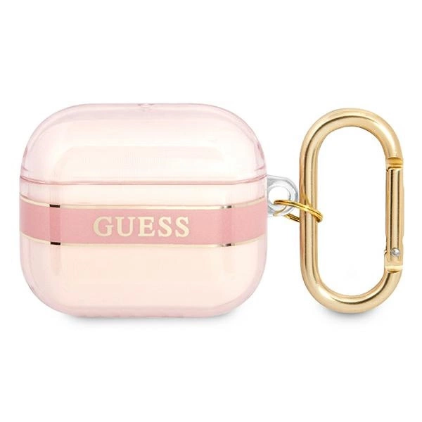 Guess Strap Collection - AirPods 3 tok - rózsaszín
