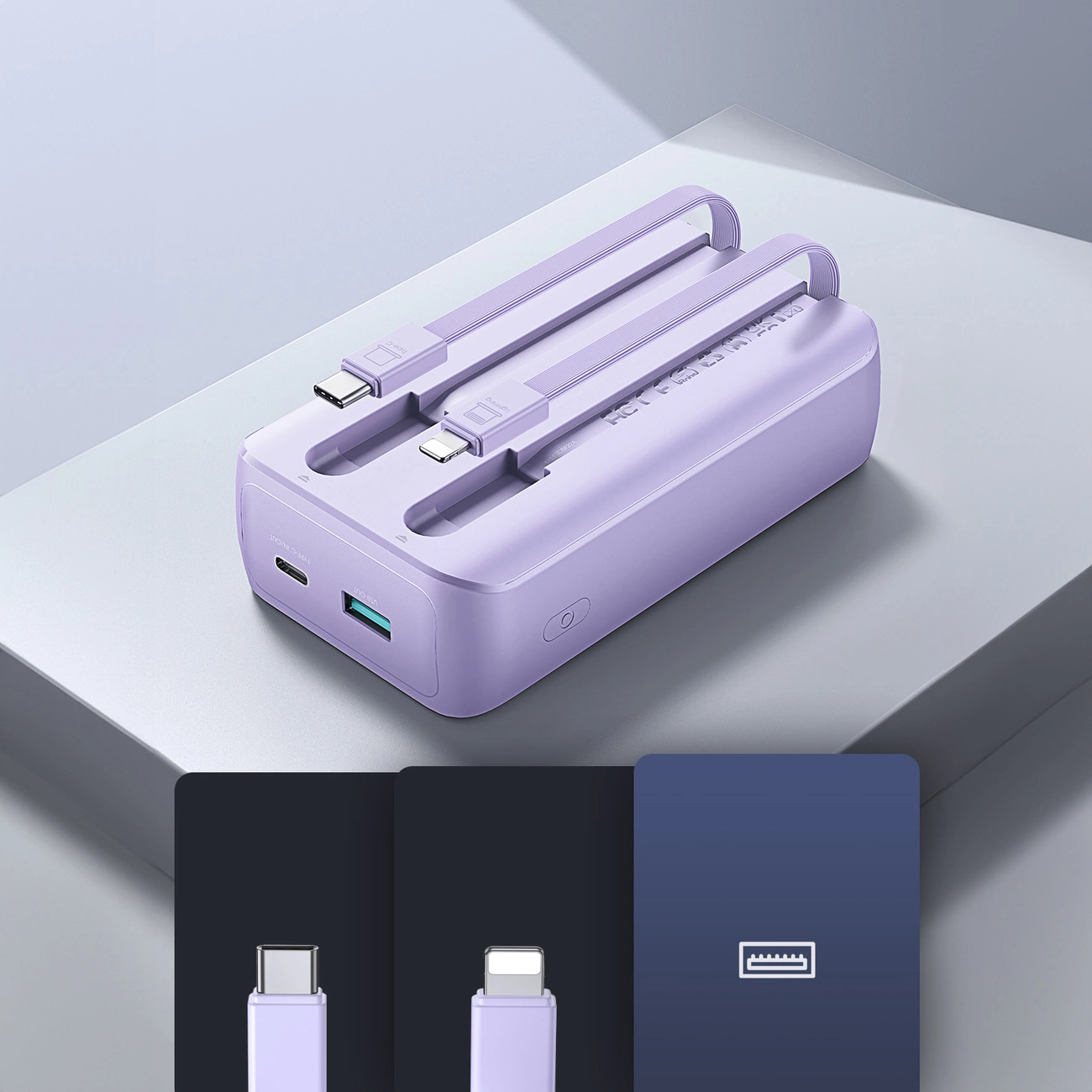 Joyroom-JR-PBC07-–-powerbank-20000-mAh-30W-beepitett-kabelek-–-lila-6