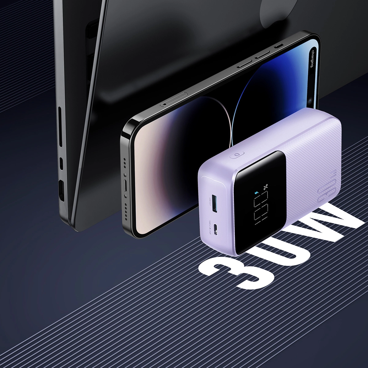 Joyroom-JR-PBC07-–-powerbank-20000-mAh-30W-beepitett-kabelek-–-lila-9
